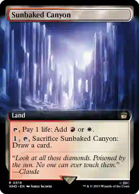 Sunbaked Canyon (Extended Surge Foil)